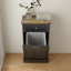 Poubelle en bois manufacturé 10 gallons Alsfeld-98364403-90283982