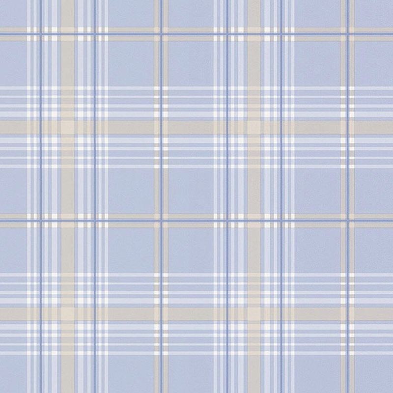 Griffeth Plaid Roll, Blue / Taupe / Blue
