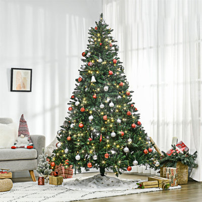 Sapin de Noël artificiel illuminé 7 pi