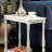 Sofa Side Table With Open Shelf