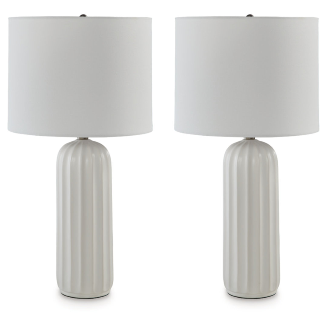 Cohill Ceramic Table Lamp (Set of 2) Brayden Studio®