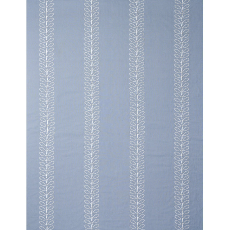 Camile Embroidery Fabric, Sky