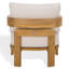 Chaise de patio en teck Achilles