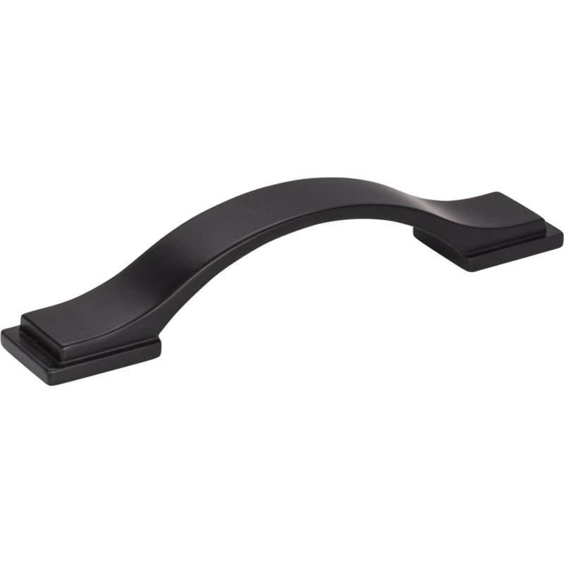 Mirada Bar Pull, 3 3/4", Matte Black