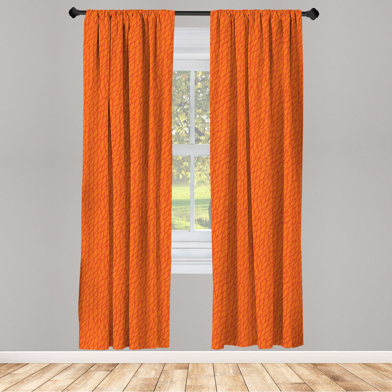 Rideaux 4 panneaux East Urban Home, L 56 po x L 95 po