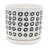 S/2 5/6" Aztec Planter W/ Saucer