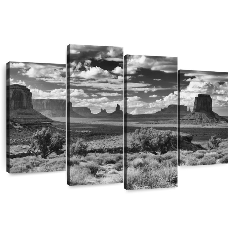 Alvord Monument Valley, Arizona I, H 48 po x l 75 po
