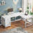 Josphua L-Shaped Steel Computer Desk with Built-In Electrical Outlet-1950176767