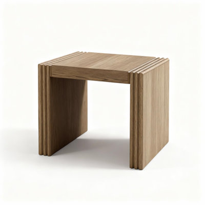 Oak Crest End Table - Wheat