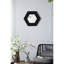 Miroir avec cadre en bois massif, 18,5 po x 18,5 po, miroir noir avec cadre, fin, 18,5 po x 18,5 po