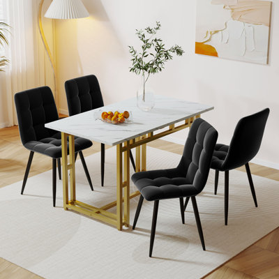 Raghul 4 - Person Dining Set