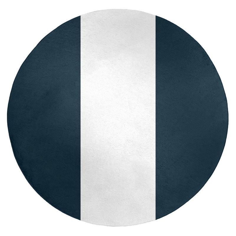 Chenille Indoor Rug, Round 5'