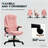 High Back Vibrating Massage Office Chair, Executive Office Chair with Heat, For Home and Office-94970119