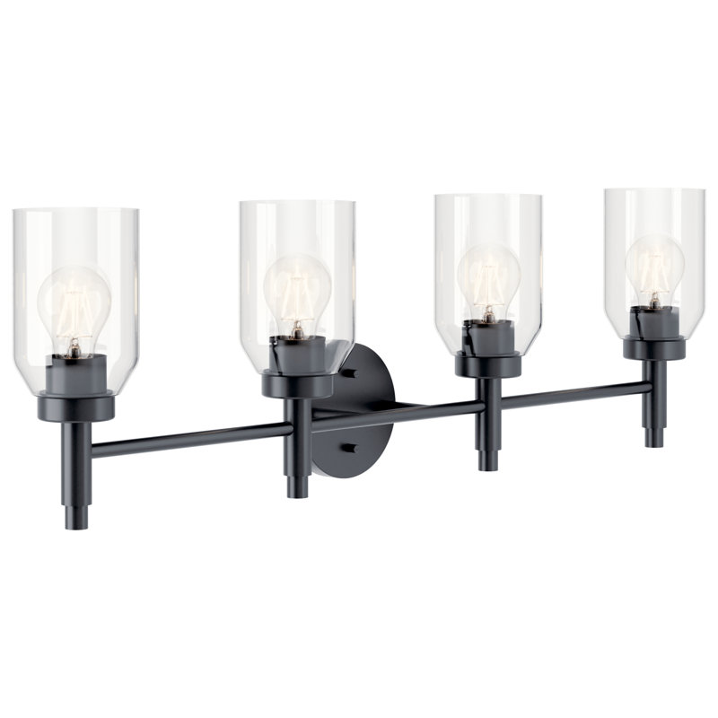 Cadense 4 - Light Dimmable Vanity Light, Black