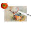 Deer Stag Glass Cutting Board Large