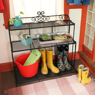 13 Pair Stackable Shoe Rack
