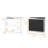 Rectangle 2-Door Utility Sink And Cabinet-618933275