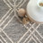 Hathorn Moroccan Trellis Handmade Tufted Black/White Wool Rug-646337917