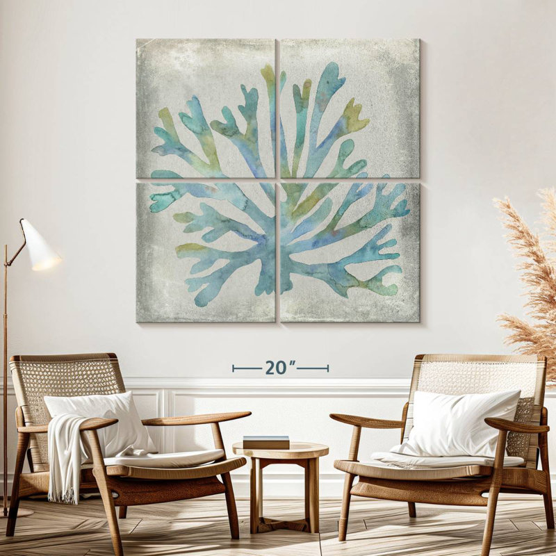Brampt Watercolor Coral I