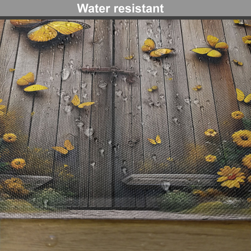 Polyester No Pattern Rectangle Placemat