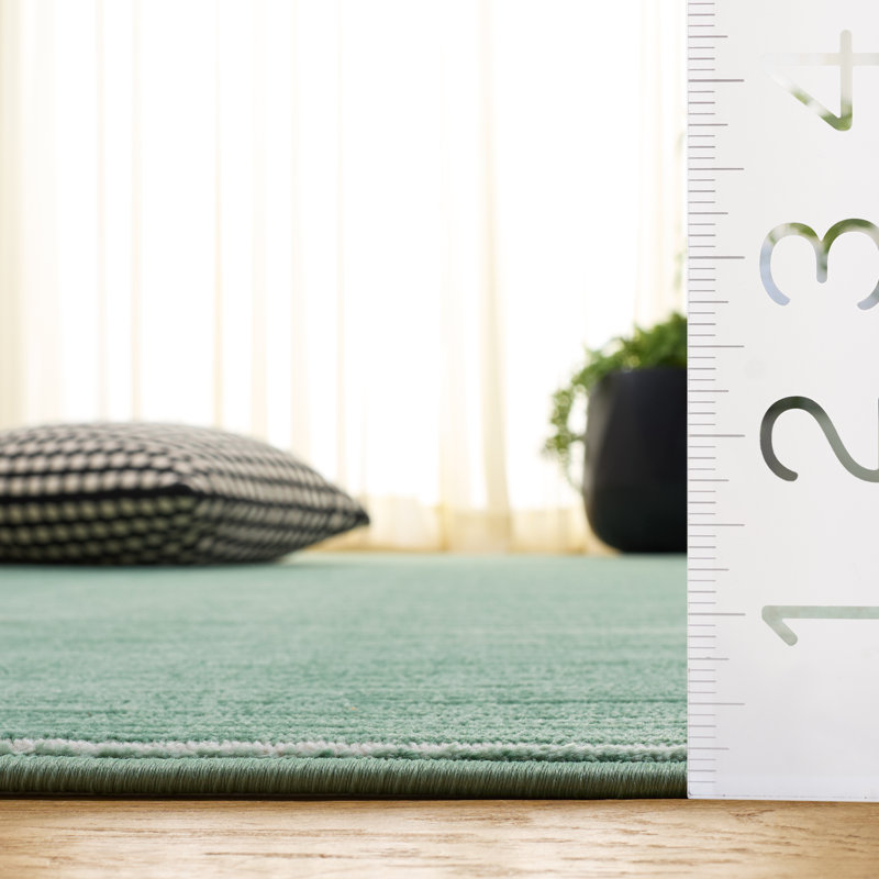 Benninger Performance Solid Color Rug, Square 5'