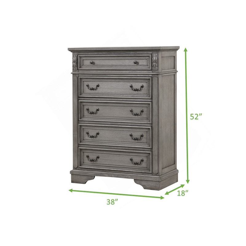 Commode 5 tiroirs Grace