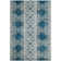 Annette Floral Royal Blue/Ivory Area Rug