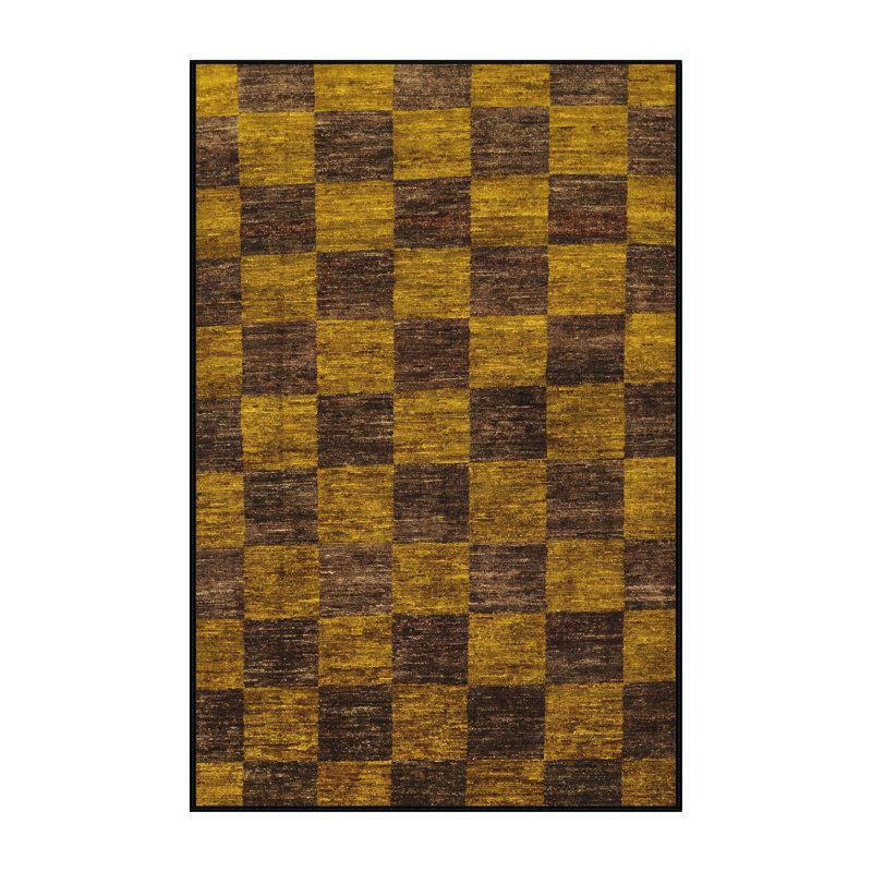 Abstract Indoor Rug, Rectangle 4' x 6'
