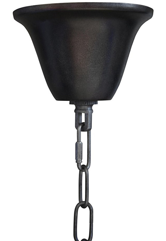Cruzar 48 - Light Chandelier, Matte Black, 34.5" H x 52.5" W x 52.5" D