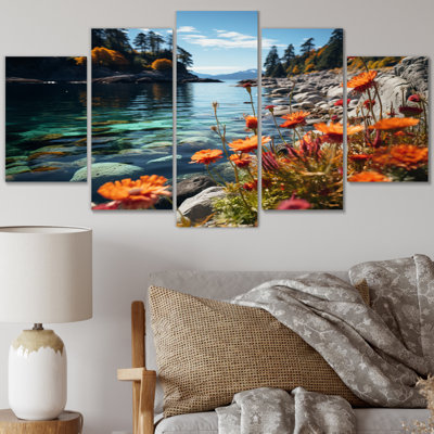 Canada Island Escape - Ensemble de décorations murales Canada en métal
