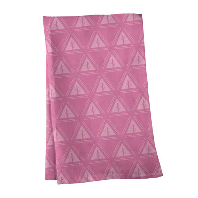 Serviette de thé minimaliste en sapin monochrome Theo Nath