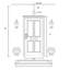 Alexavier Outdoor Hanging Lantern-529880550
