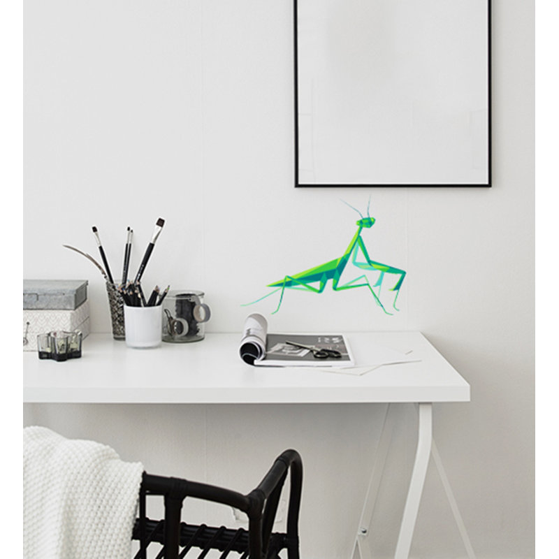 Insects Wall Decal, 10" H x 11" W