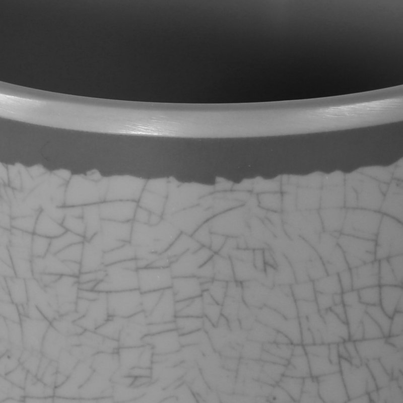 Mojave Melamine Coffee Mug, Gray, 10 oz