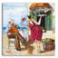 Art mural en verre Winston Porter «Wine & Music» par Ronald West-2019361489
