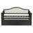 Twin Daybed with Trundle, Twin Size Daybed with 2 Storage Drawers, Wooden Sofa Bed with Upholstered Button Tufted Backrest for Living Room, Bedroom, Guest Room-1349202816