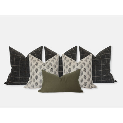 No Cotton Blend Pillow Cover