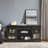 Multipurpose Sliding Door TV Stand With Large Storage, Fluted Glass Doors, And Cable Management For Tvs Up To 65 Inches-1947996072