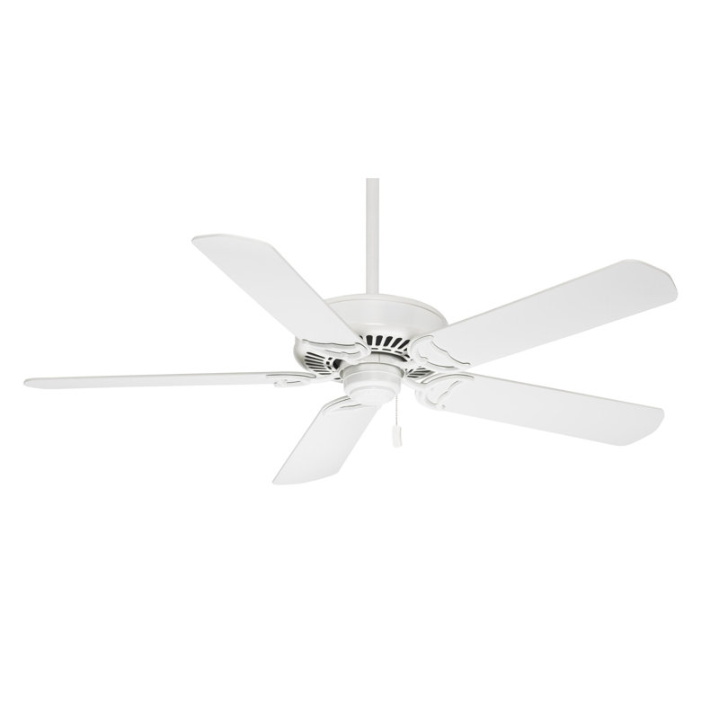 Panama Downrod Ceiling Fan, Snow White