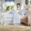Striped and Toile Comforter Set