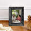Cadre photo noir classique moderne 3 pièces 8 po x 10 po avec tablettes