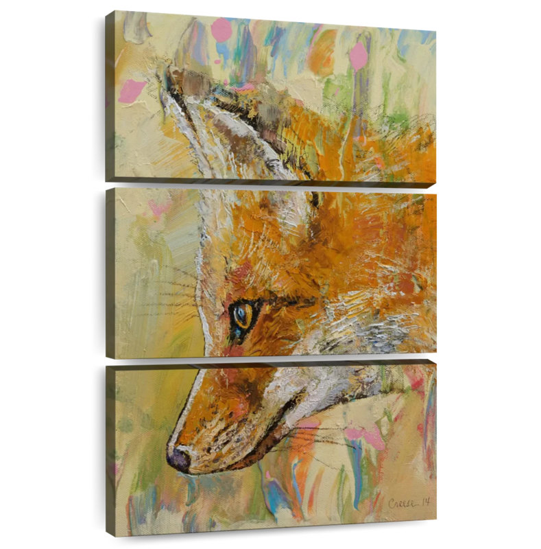 Brampt Fox, 50" H x 32" W