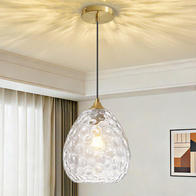 1 - Light Gold Novelty Pendant