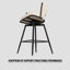 Ensemble de tabourets de bar 26 po-943787156