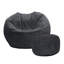 rucomfy Beanbags Slouchbag Large Corduroy Bean Bag Chair - Adult Bean Bag with Filling - Home Furniture Seating for Living Room or Bedroom - Machine Washable - 80 x 110cm-548671210-546506927