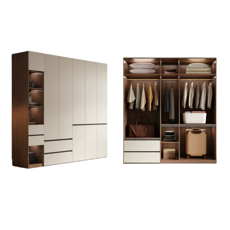 Garde-robe simple de couleur unie, H 94,49 po x l 94,49 po x P 23,62 po