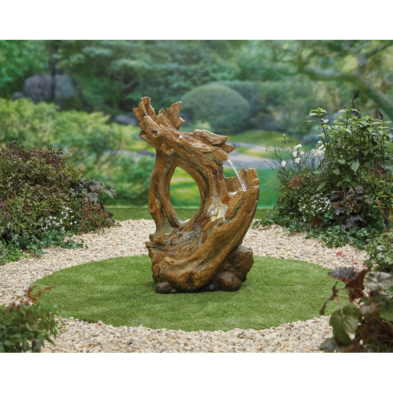 Outdoor Floor Fountain with Lights