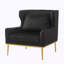 Chaise avec accoudoirs en velours Modern-130549281