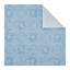-Piece Blue Microfiber Bedding Sets, Western Cowgirl Comforter Set for Bedroom