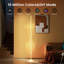 Lampe sur pied RGBIC Crystal, lampe sur pied DEL en cuir avec fil de cuir et application de contrôle à distance, éclairage d'ambiance à couleurs changeantes synchronisé avec la musique via l'application DayBetter pour chambre, salle de jeux, salon